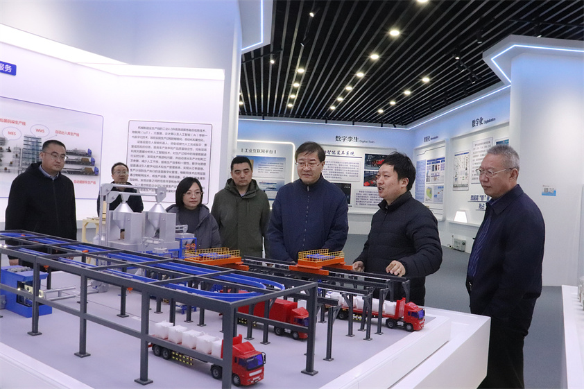 濰坊市科技局深入博陽機械調(diào)研 jing準對接產(chǎn)業(yè)鏈技術(shù)需求